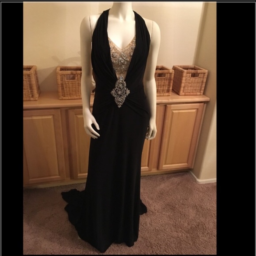 Black ball dress